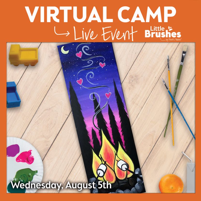 Gimme S'more Lovin' Virtual Summer Camp 2 Ways: Take Home Kit Included or Use Your Own Supplies